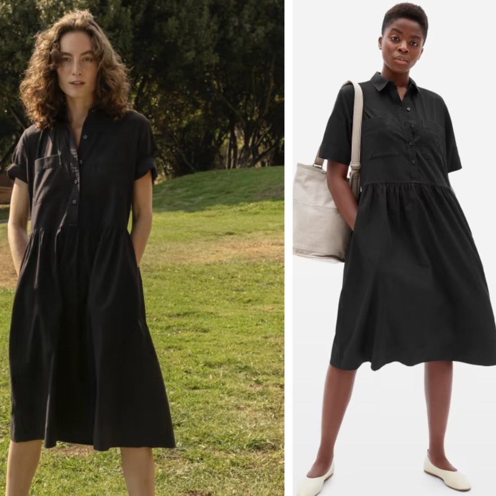 EVERLANE DRESS - The Parklet Shirtdress® SZ 4